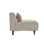 Teddy Oval 1 Seater Sofa (Armless)