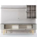 Serra Tv Unit (Cupboard) - Gold