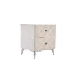 Royal Exclusive Bedside Table (White)