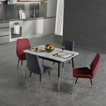 Melody Dining Table & Chair - White