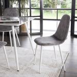 Marble Dining Table & Chair - White