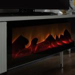 Arena Tv Table With Fireplace