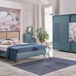 Aren Bedroom Set - Blue