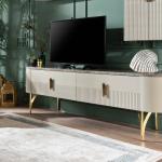 Serra Tv Unit - Gold