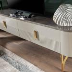 Serra Tv Table - Gold