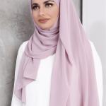 Hijab Chiffon Scarf Muslim Women Wear Accesoires Working Sport Hijab
