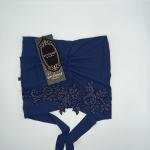 Luxury Hijab Muslim Women Head Turbans Scarf Foulard Hand Embroidered Practical Shawl