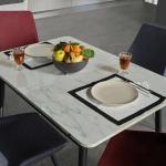 Melody Dining Table & Chair - White