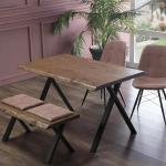 Forest Dining Table & Chair - Black