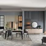 Cross Dining Table (Extendable) + Cross Chair (6285)