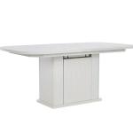 Blanca Alternative Dining Table (Extendable) + Blanca Chair (6289) - Chrome