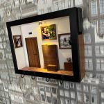 Diorama Doorway LED Keychain