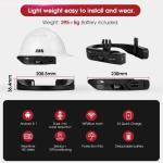 NAVIO VISION AI SMART HELMET NVH8 | 4G split-type wearable camera