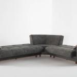 Star X Corner Sofa Embos Mink (3 Seater + 2 Seater + Corner Piece) - Clearance