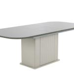 Serra Dining Table (Extendable) + Serra Chair (6268) - Chrome