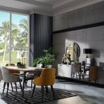 Mary Sideboard & Mirror - (White)