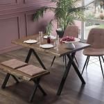 Forest Dining Table & Chair - Black