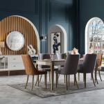 Lorea Dining Table (Extendable) + Lorea Chair (6256)