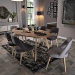 Lena Dining Table (Fixed) + Lena Chair (6220)