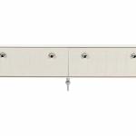 Blanca Tv Table (Chrome)