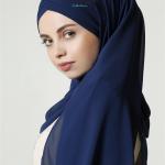 Hijab Scarf Chiffon Muslim Women Wear Turbans Accesoires