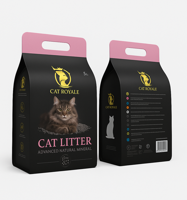 Cat Royale Clamping Bentonite Baby Powder Cat Litter