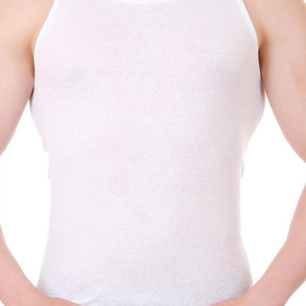 Nusay Pack of 3 Ultra Soft Mens Vest 100% Cotton Singlet Vests Underwear Mens Vest Undershirt