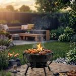 Bazz 360° Modular Garden Barbecue & Premium Charcoal Grill