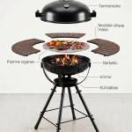 Bazz 360° Modular Garden Barbecue & Premium Charcoal Grill