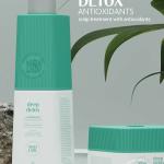 Deep Detox Clarifying Shampoo for Normal to Greasy Hair, 503 ml | Green Tea & Avocado Extracts