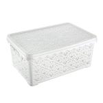 Lace Patterned Box with Lid