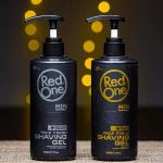 Red One Shaving Gel Silver 500ml | Transparent | No Foam | Ideal For Contours