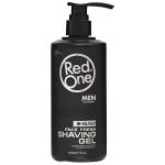 Red One Shaving Gel Silver 500ml | Transparent | No Foam | Ideal For Contours