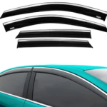 Chrome Car Wind Deflector Set for Mg Hs 2018 Onwards – Rain Guard 4 pcs