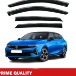 Chrome Car Wind Deflector Set for Opel Astra L 2022 Onwards – Rain Guard 4 pcs