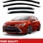 Chrome Car Wind Deflector Set for Toyota Corolla Hb 2019 Onwards Rain Guard 4X