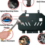 Steel Under Engine Cover for Peugeot 308 2013-2019: Skid Plate Undertray