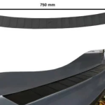 Rear Bumper Protector Guard for VW Passat 2015 + ABS Plastic 750X60MM