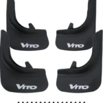 Car Mud Flaps Kit For Mercedes Vito Rubber Splash Guards 4 PCS