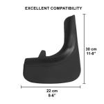 Car Mud Flaps Kit For Fiat Fiorino Rubber Splash Guards 4 PCS