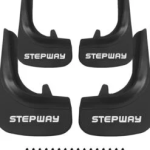 Car Mud Flaps Kit For Dacia Sandero Stepway Rubber Splash Guards 4 PCS