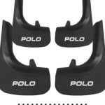 Car Mud Flaps Kit For Volkswagen Polo Rubber Splash Guards 4 PCS