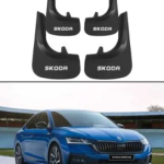 Car Mud Flaps Kit For Skoda Rubber Splash Guards 4 PCS