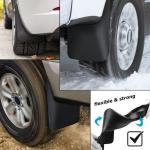Car Mud Flaps Kit For Fiat Fiorino Rubber Splash Guards 4 PCS