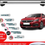 Car Roof Bars, Compatible with Peugeot 308 T9 MK2 Sw / Estate 2013-2021