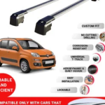 Axenture Lockable Roof Bars For Fiat Panda (319) 2012-2022