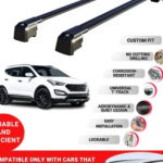 Axenture Lockable Roof Bars For Hyundai Santa Fe (DM) 2013-2018