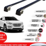 Axenture Lockable Roof Bars For Hyundai Tucson (Tl) 2016-2021