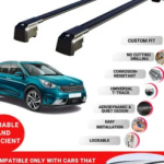 Axenture Lockable Roof Bars For Kia Niro (DE) 2017-2022