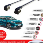 Axenture Lockable Roof Bars For Kia Niro (DE) 2017-2022
